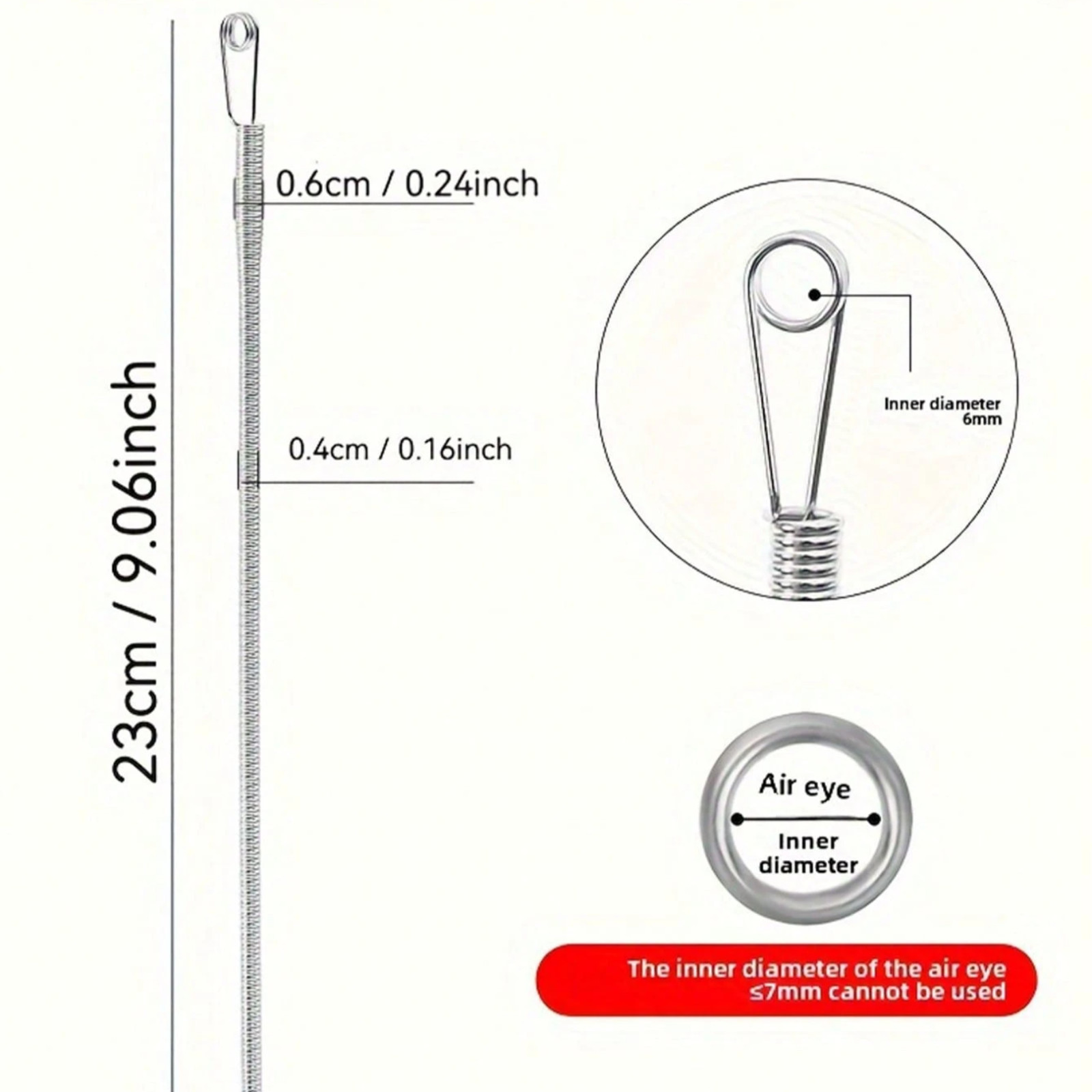 Elastic Threader Clips Rope Band Drawstring Cord Guide Effortless Threading Tool
