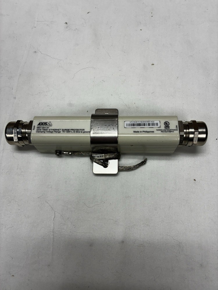 Axis T8061 Ethernet Surge Protector 5801-641-01 Inline Network Lightning Protect