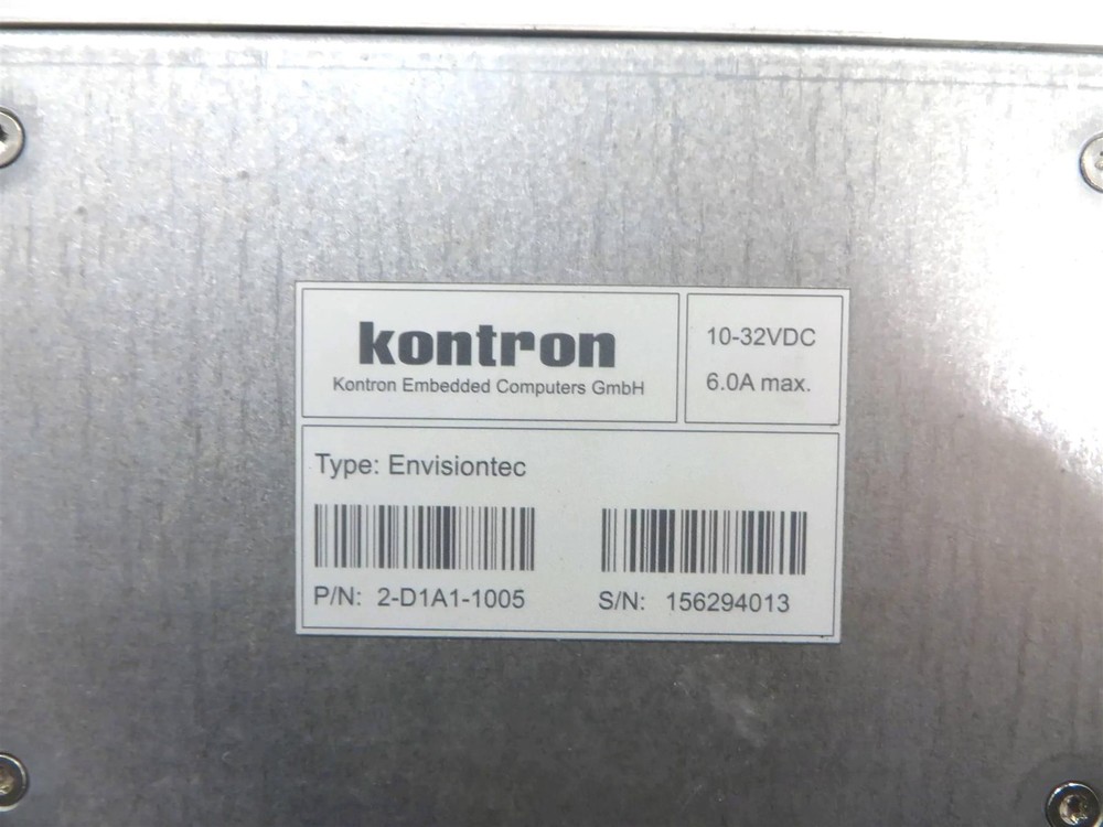 Kontron 2-D1A1-1005 Embedded Systems Center Unit Envisiontec 3D Printer