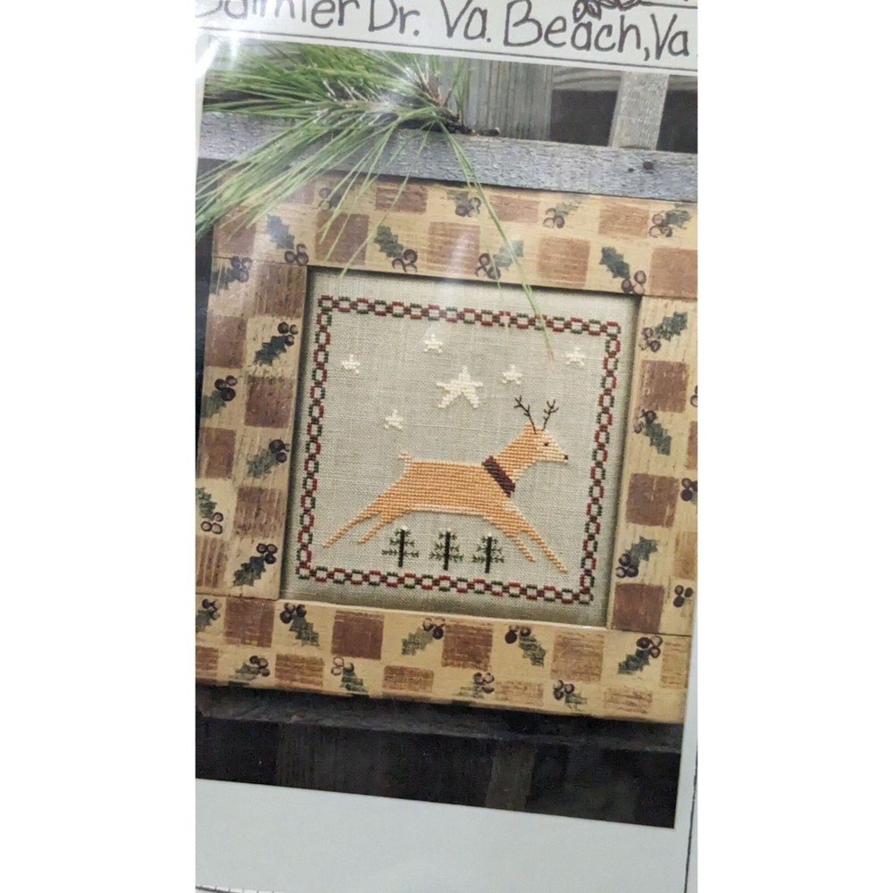 Reindeer with stars by Evermore Designs - Cross-stitch pattern