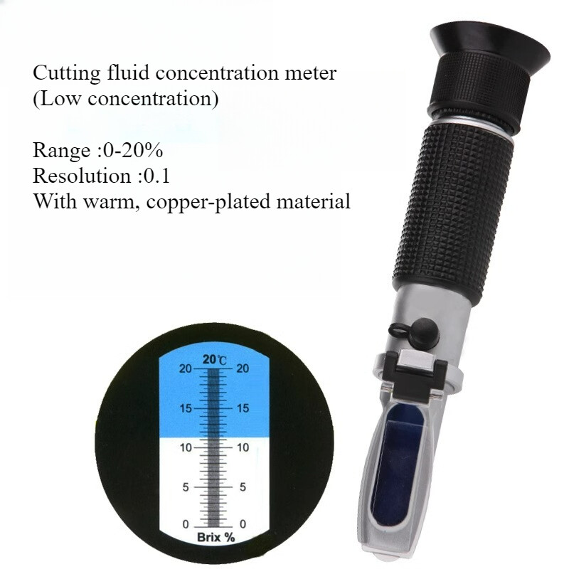 Hand-held Cutting Fluid Concentration Meter High Precision Measuring Instrument