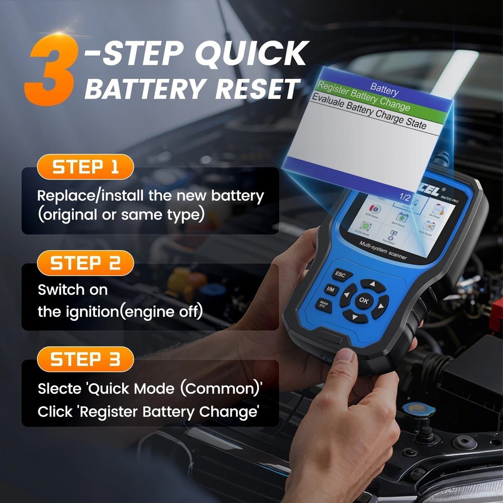 ANCEL BM700 Fit For BMW OBD2 Scanner Code Reader All System DPF Diagnostic Tool