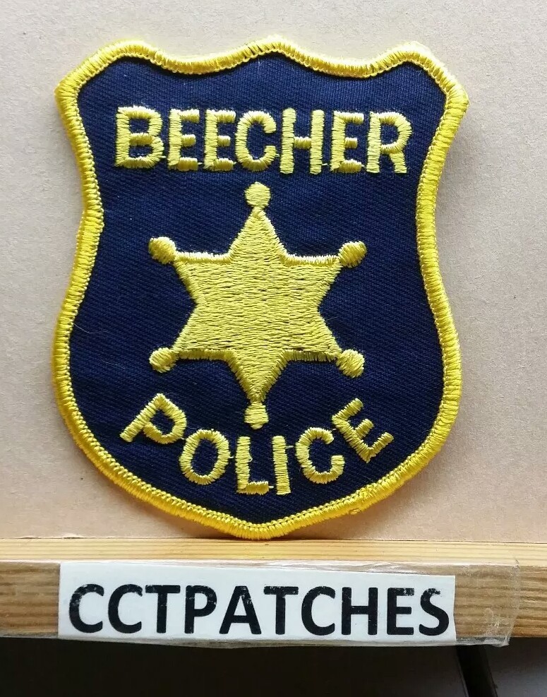 BEECHER, ILLINOIS POLICE SHOULDER PATCH IL