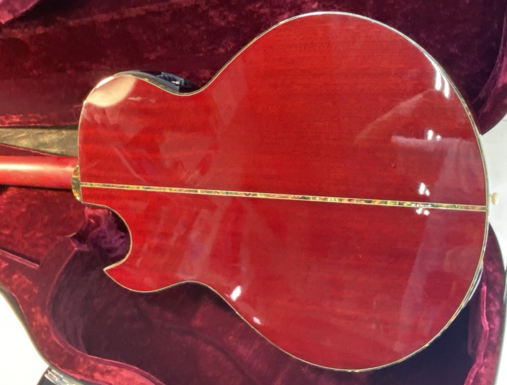 Cedar Ridge Red Limited CE Guitar with case