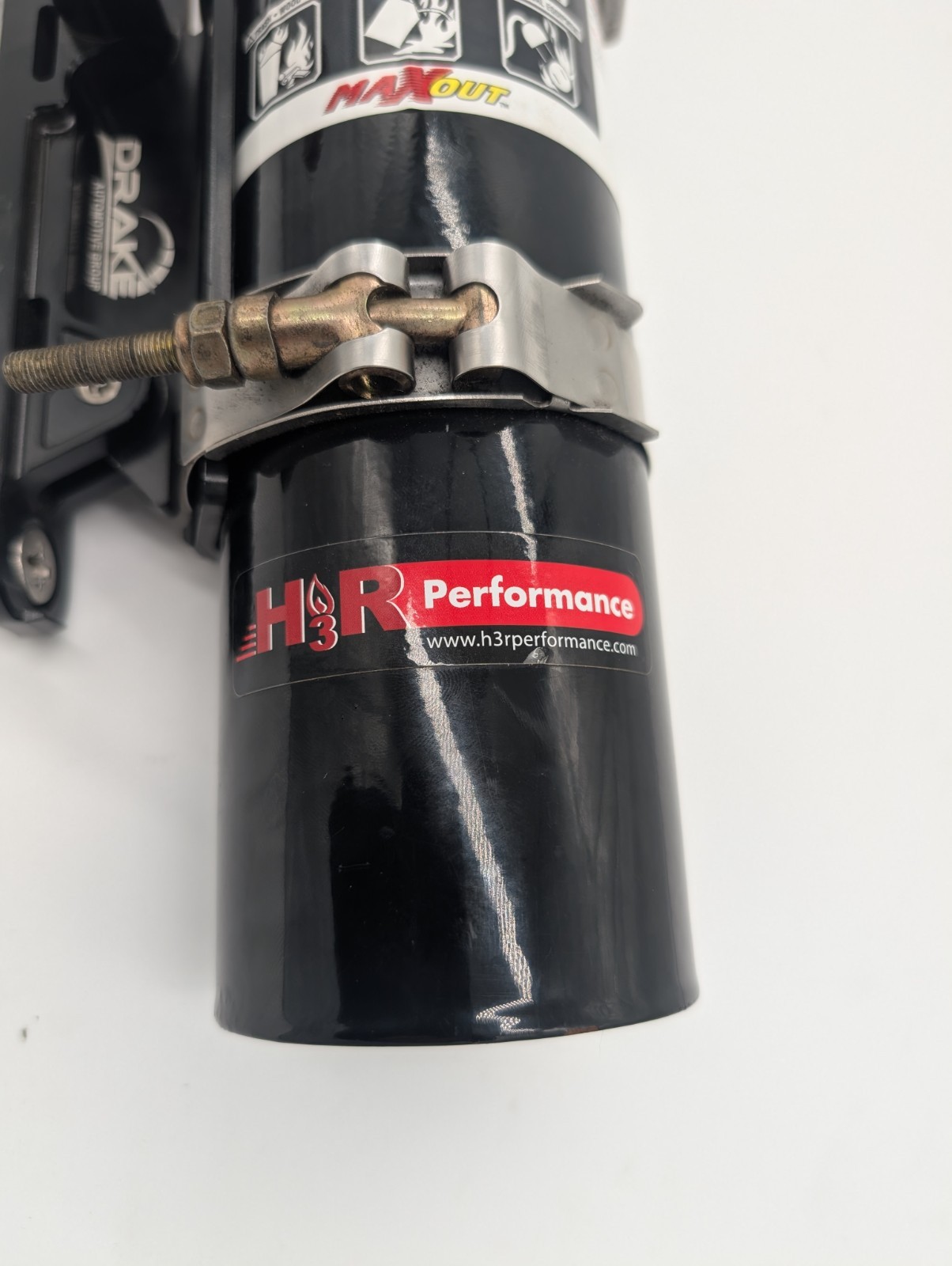 Drake FIREX-MNT-DAG Quick Release Fire Extinguisher Mount and H3R Extinguisher