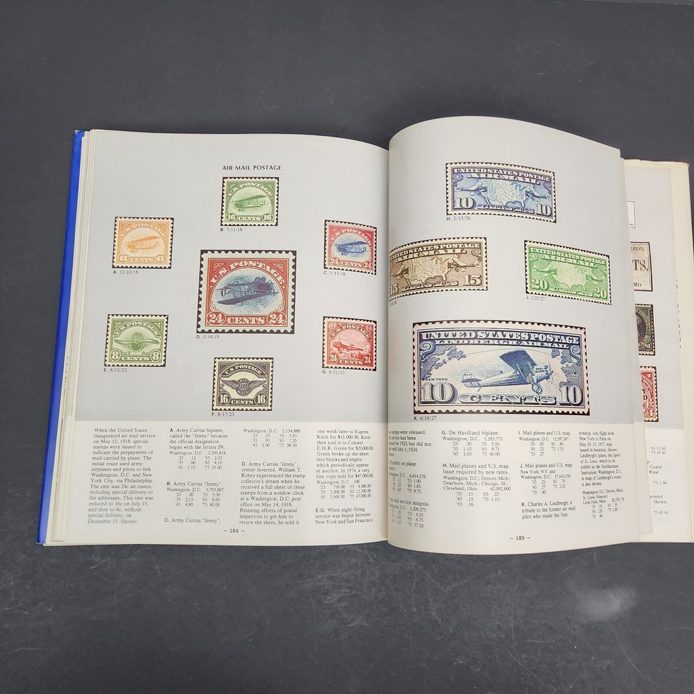 Pictorial Treasury of US Stamps Enlarged in Color The Story behind Stamps 1974