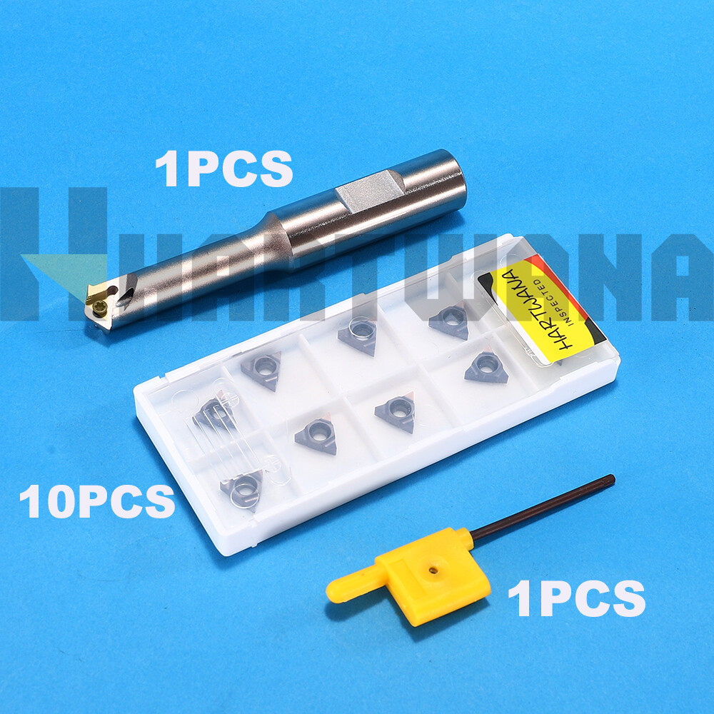 Indexable Thread Mill 1 Flute Internal Cooling Carbide For 60 Degrees 2.0-4.0