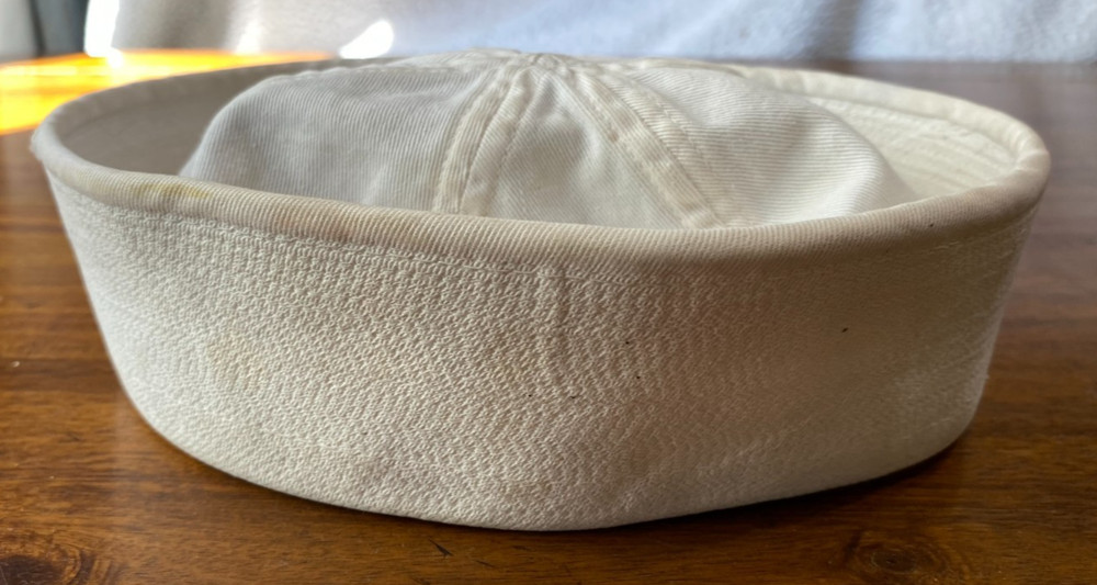 ORIGINAL WWII US NAVY ENLISTED DIXIE CUP HAT CAP