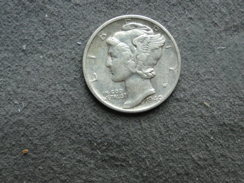 1940 Mercury Dime  26-1328