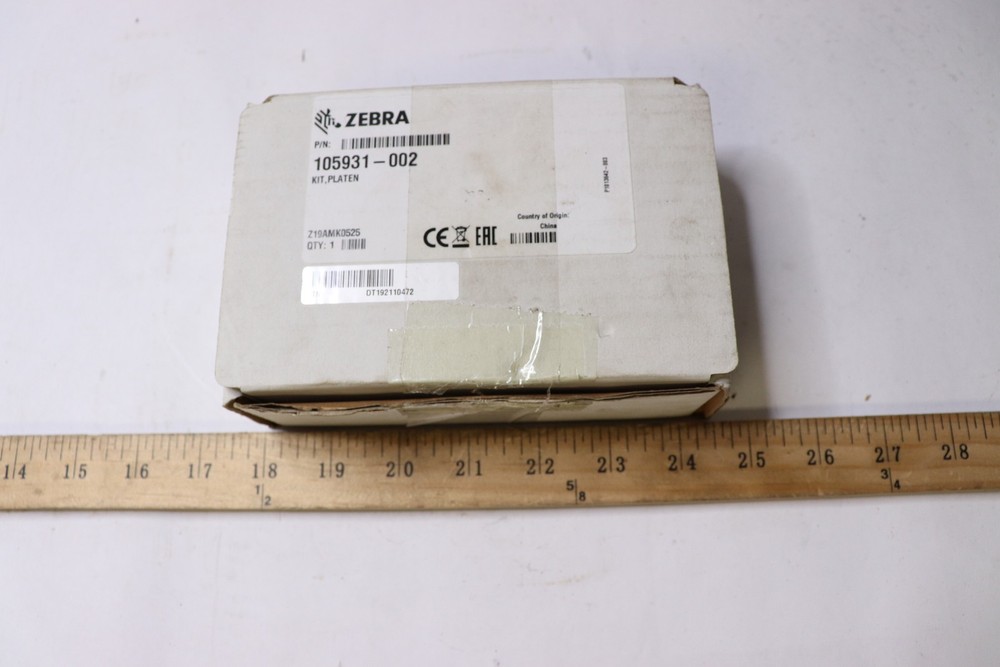 Zebra Platen Kit Printer Replacement Part 105931-002