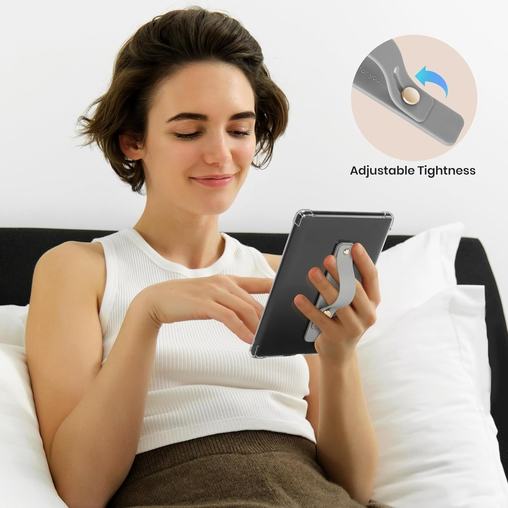 Versatile Hand Strap for 4-8 Inch Devices - Secure Grip and Stand Functionality