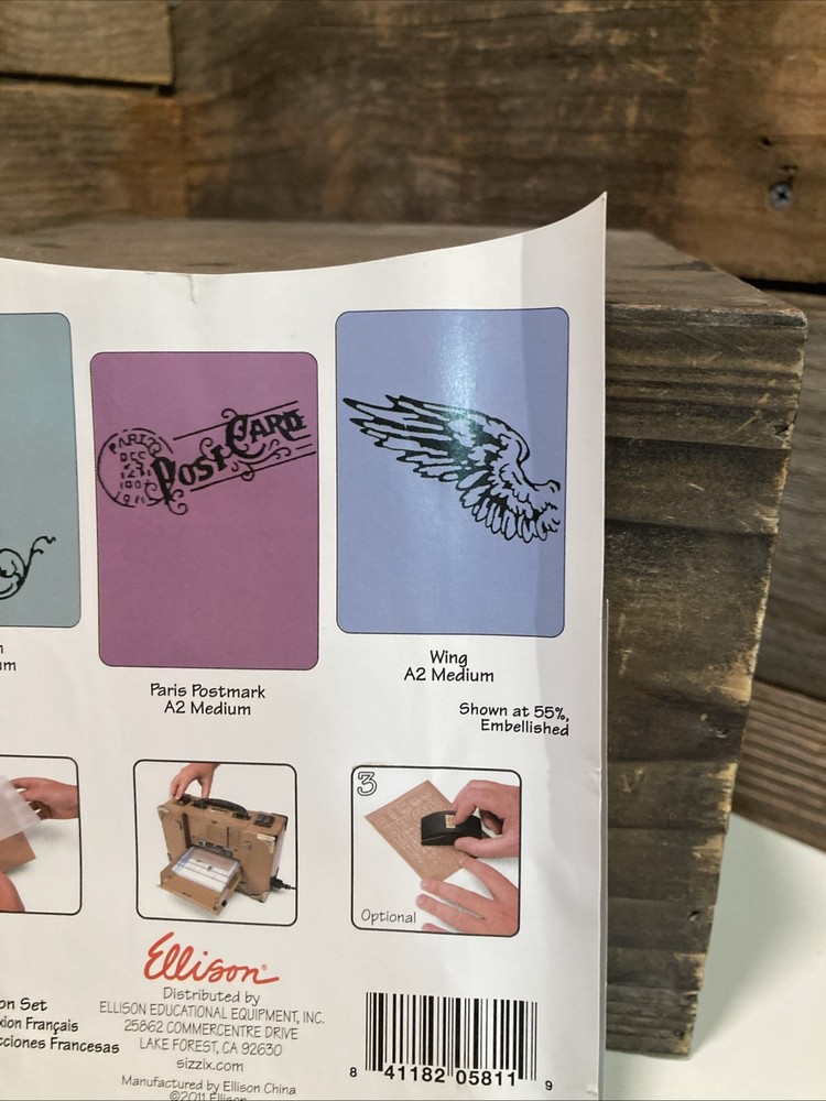 3 Tim Holtz Alterations Texture Trades Sizzix 657192 EUC