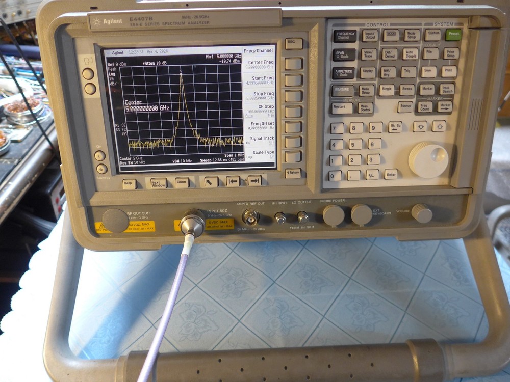 Agilent E4407B Spectrum Analyzer 26.5GHz with options