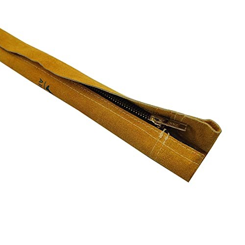 AllyProtect Flame Resistant Split Cowhide Leather TIG Cable 11.5 FT