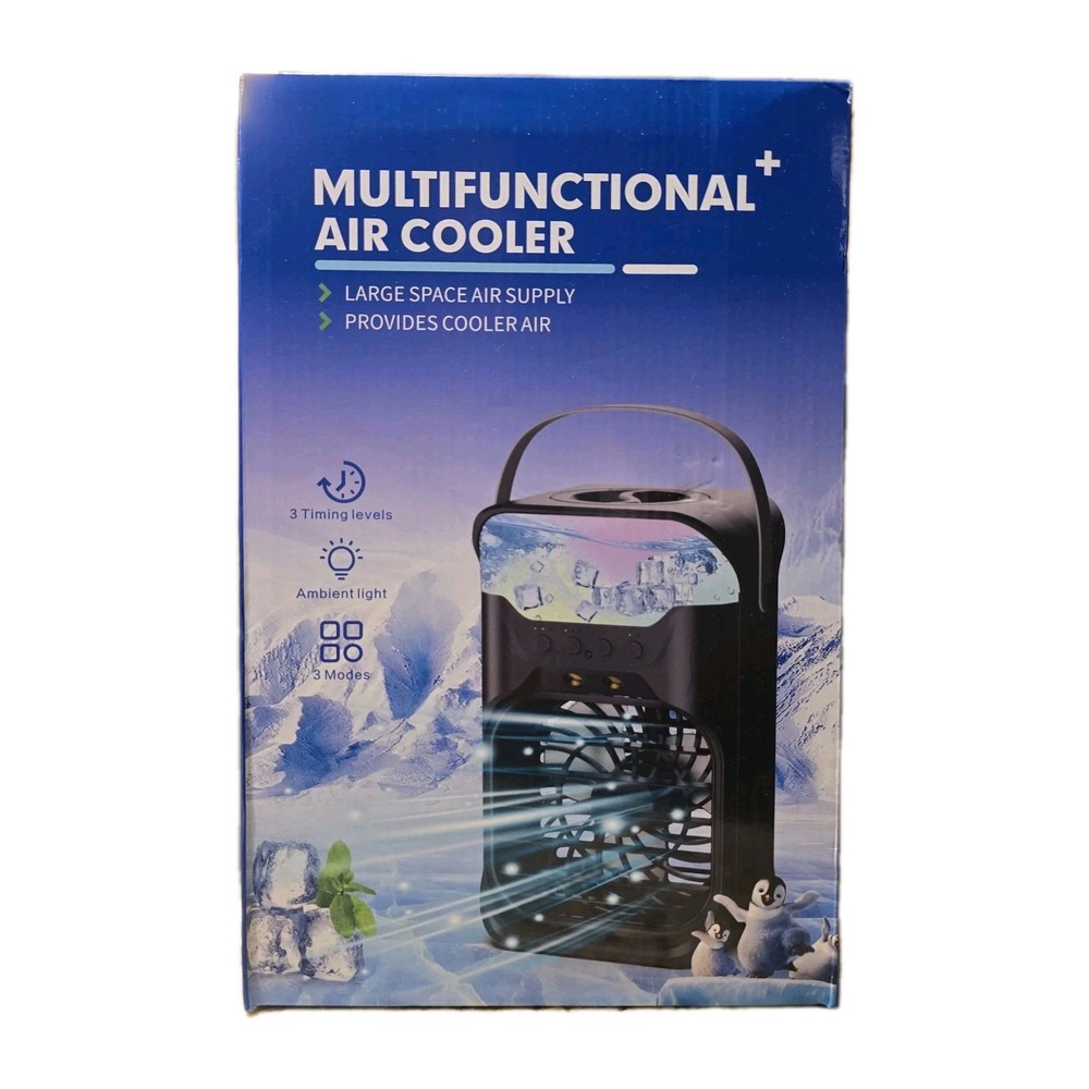 Multifunctional Air Cooler Large Space Air Supply Three Speeds Remote Control