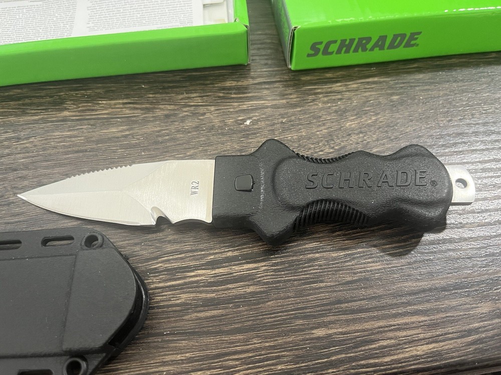 Schrade WR2 Fixed Blade Knife W/sheath