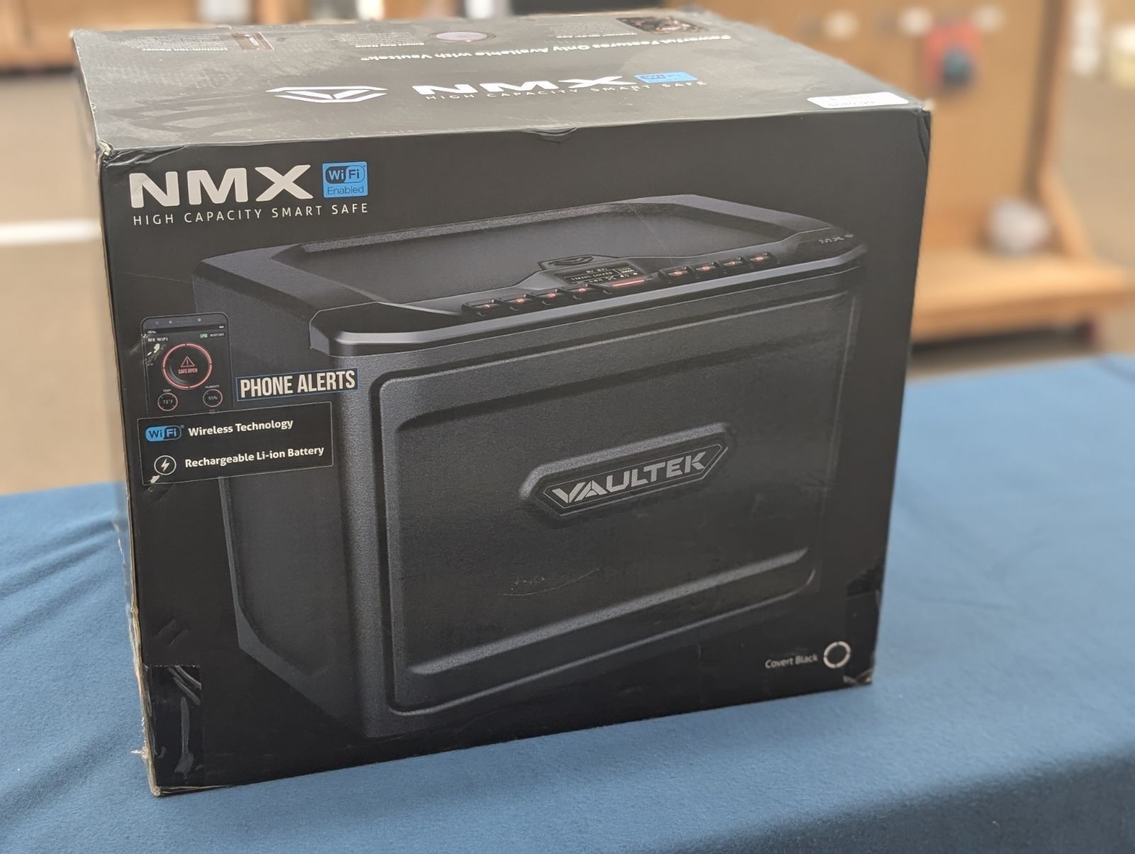 NEW Vaultek NMX-BK WiFi Smart Safe – Biometrics, Keypad, App Alerts