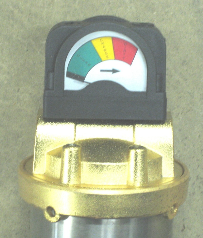 New MEMTEC FILTERITE MODEL Stainless Brass Coalescing Compressed air Filter unit