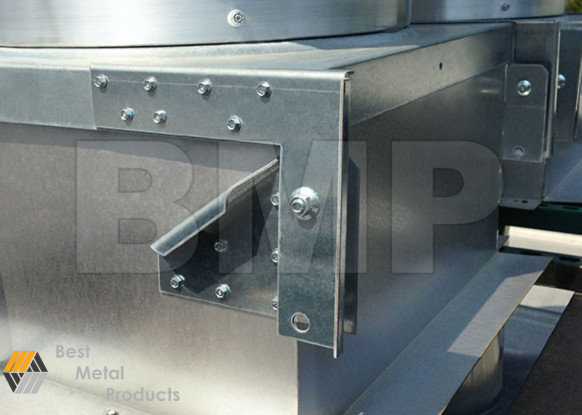 Heavy-Duty Hinge Kit for Restaurant Canopy Hood Exhaust Fan - 1500306