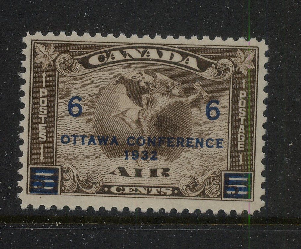 Canada  C4  airmail  NH   mint   catalog  $70.00     MS0316
