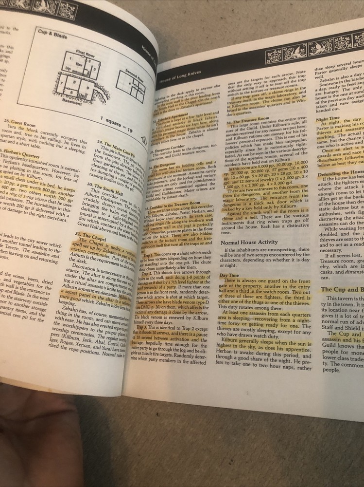 ADVANCED DUNGEON & DRAGONS , 1987 ADVENTURE PACK 1, #9202