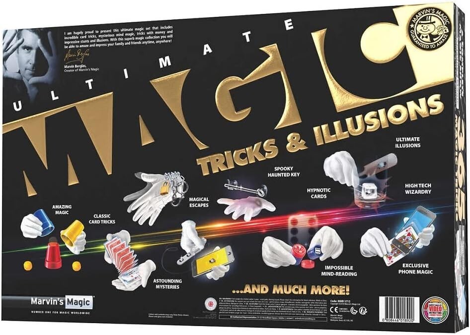 MARVIN'S MAGIC 400 ULTIMATE TRICKS AND ILLUSIONS 1582446 *DISTRESSED PKG