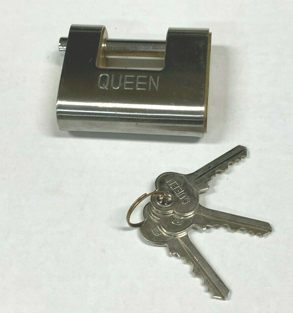 QUEEN 70 mm ( 2-3/4") MONOBLOCK PADLOCK - PROTECTED SHACKLE-KEYED DIFFER 1088A