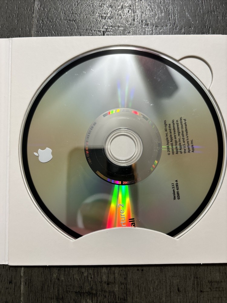 Apple Aperture 2 Photo Editing & Management Software Retail Version - w/ Key