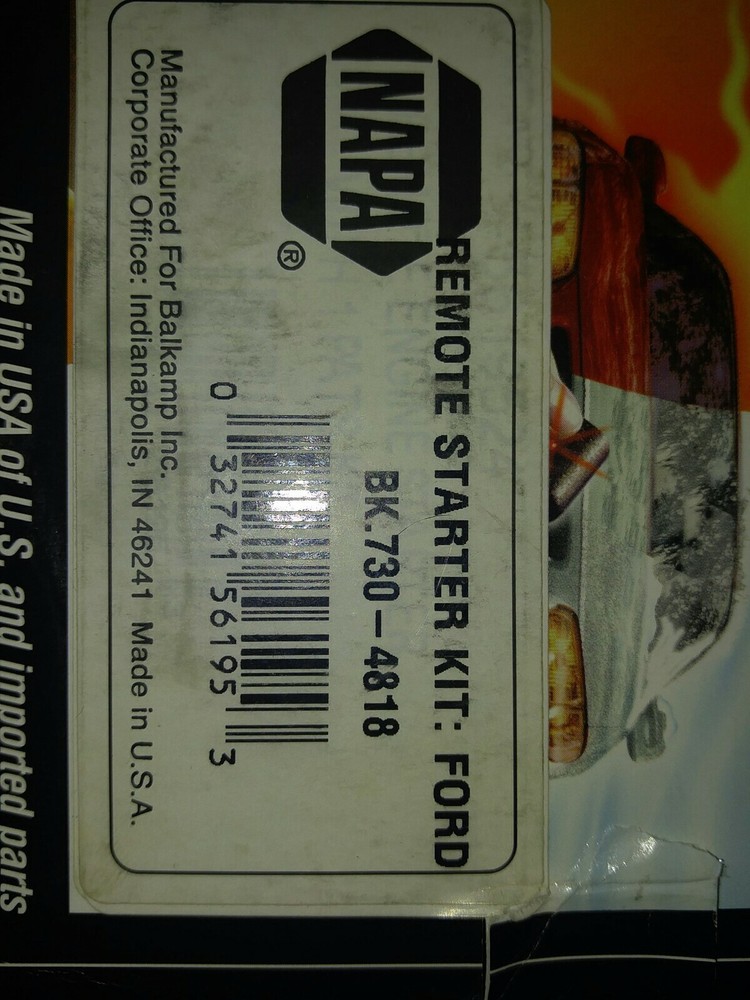 Cheetah Remote Starter Kit Bk730 4818