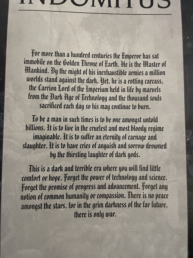 Warhammer 4000 Core Rule Book