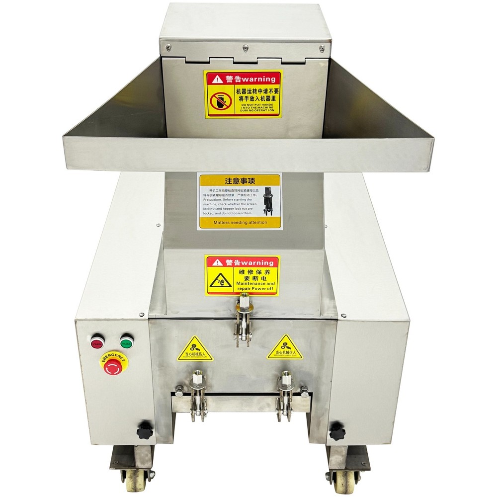 Commercial Stainless Steel Poultry Bone Crusher Efficient 220V 3-phase