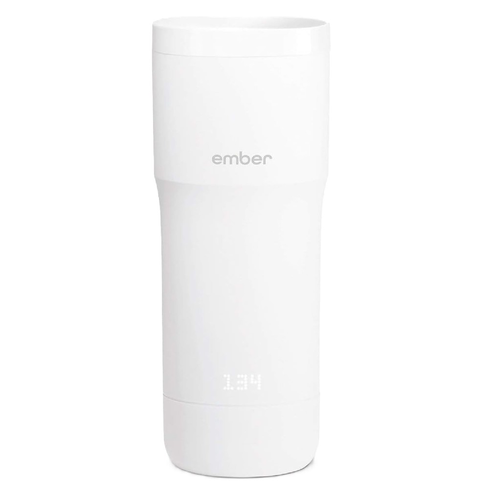 Ember 12 oz Travel Mug with Precision Temperature Control in White