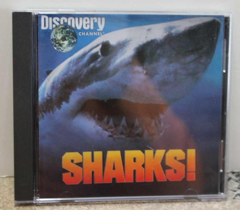 SHARKS! AN INTERACTIVE JOURNEY BY DISCOVERY CHANNEL PC CD-ROM Sharks Shark