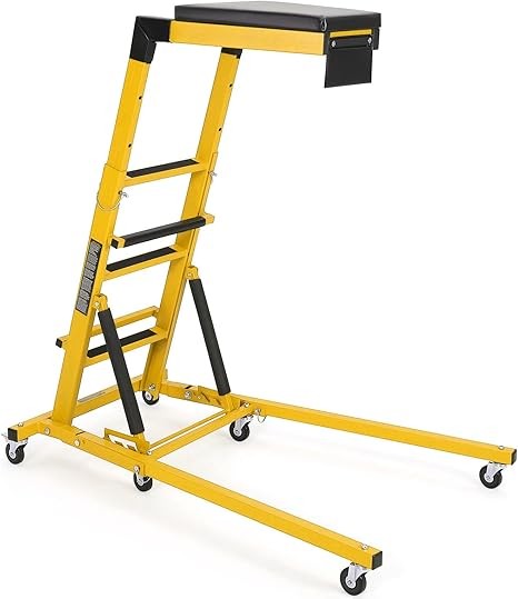 400LBS  Automotive Engine Creeper Adjustable 46"-71" Foldable Engine Creeper Too