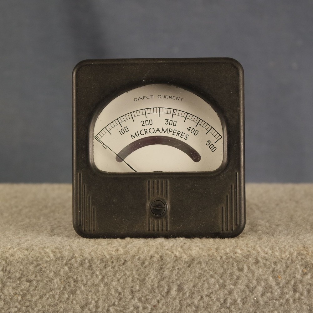 Simpson Direct Current Panel Meter 560 microamp Movement tested