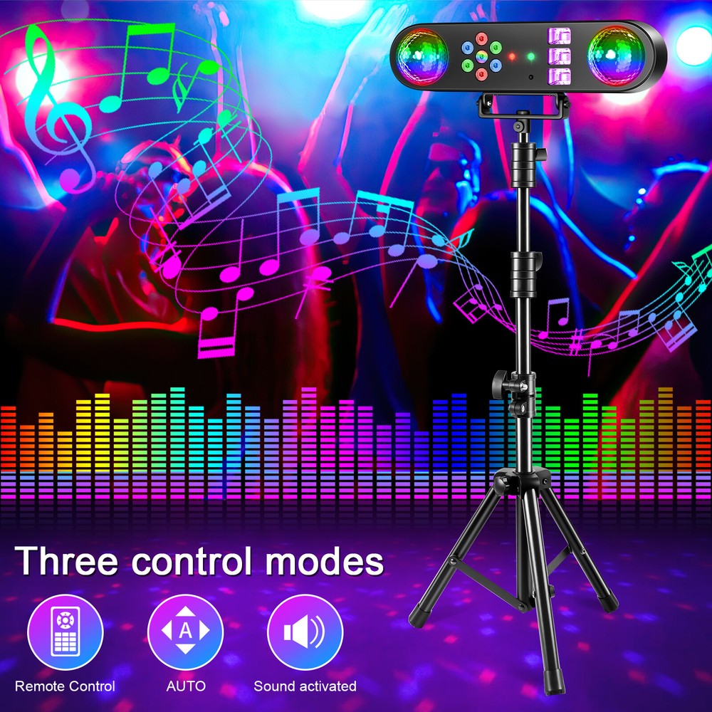 Multi Function Lighting Stand System with LED Laser Strobe UV for Bar Party
