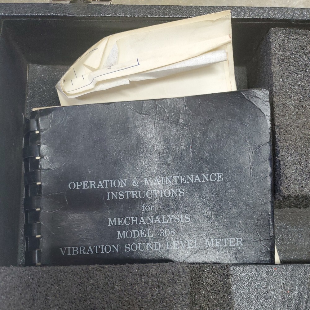 IRD Mechanalysis Model 308 Vibration/Sound Level Meter [Ref A]
