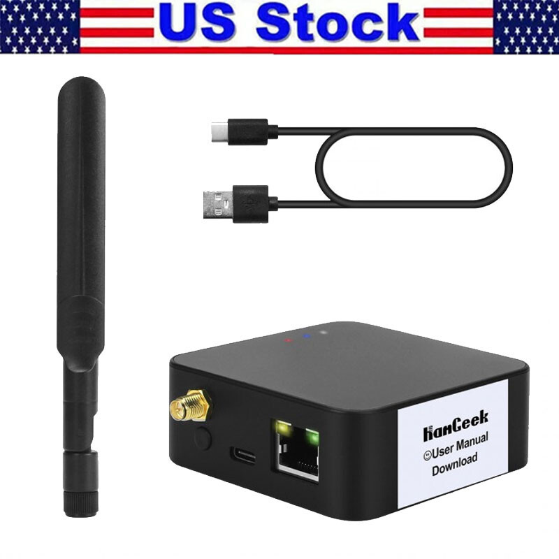 HamGeek HMG-01 Plus POE Universal ZigBee Gateway ZigBee Coordinator + USB Cable