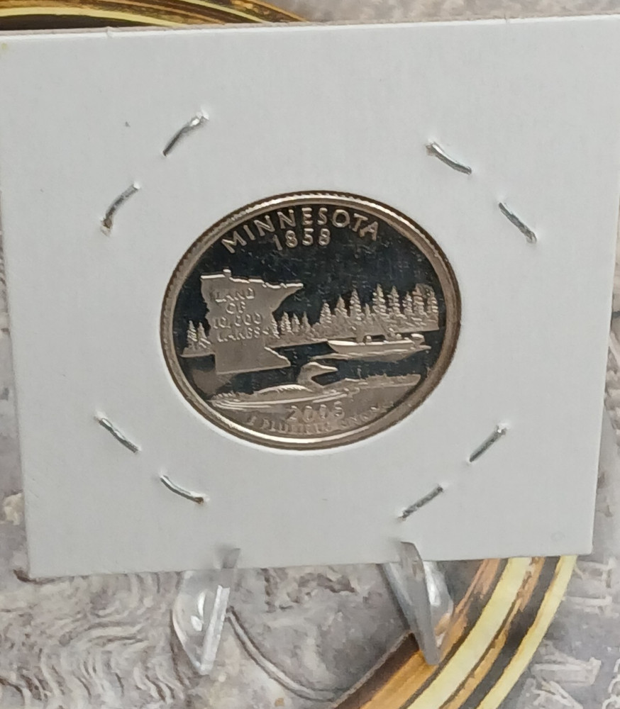 Silver 2005 S Minnesota Proof State Quarter TP-10010