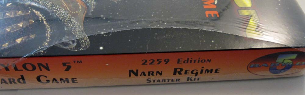 "Babylon 5: NARN (2259 Starter Kit)" SEALED! Component Game System