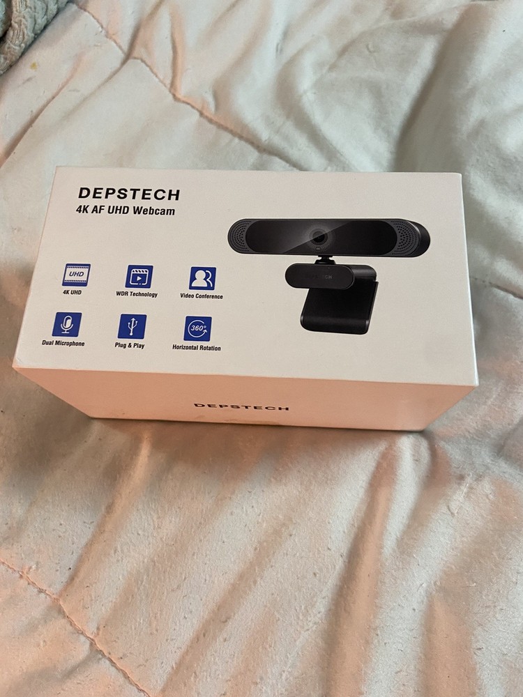 DEPSTECH 4K AF UHD Webcam And Tripod