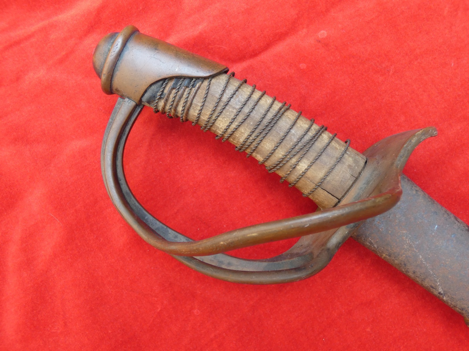 ANTIQUE AMERICAN M1840 WRIST BREAKER CAVALRY SABER CIVIL WAR sword dagger blade
