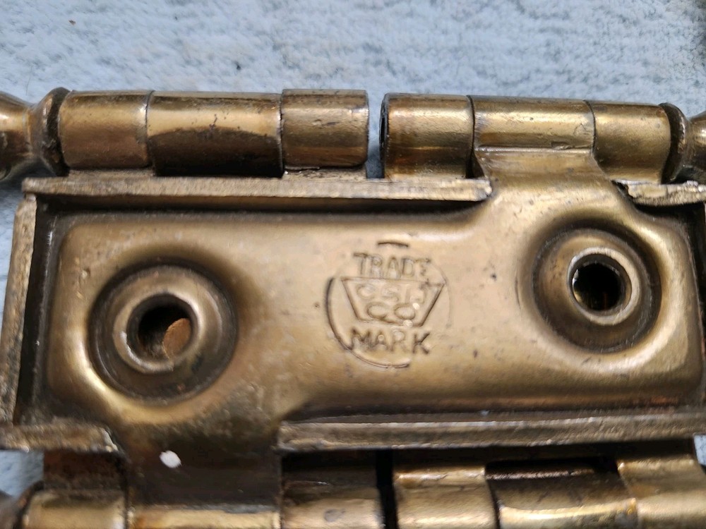 Ball Top Bifold Hinges NOS