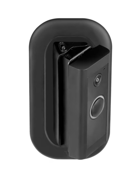 Horizontal Adjustable Angle Mount and Wall Plate for Ring Video Doorbell Wired