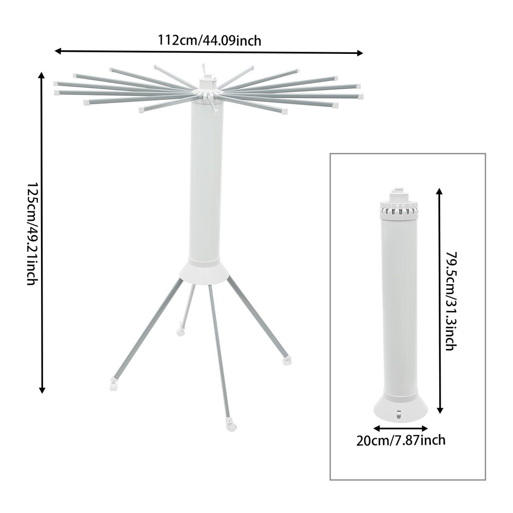 Clothes Drying Rack, Foldable Clothes Drying Rack, Four-Legged Clothes Drying Ra