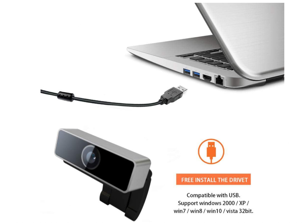 CoolCam USB Full HD 1080p Camera (Black)