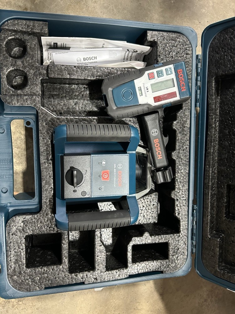 Bosch GRL400HCK Self-Leveling Rotary Laser