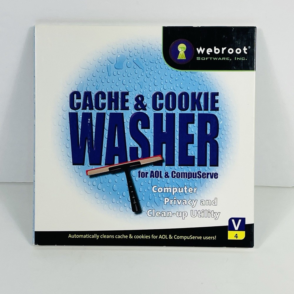 Cache & Cookie Washer for AOL and CompuServe by Webroot Software, Inc.