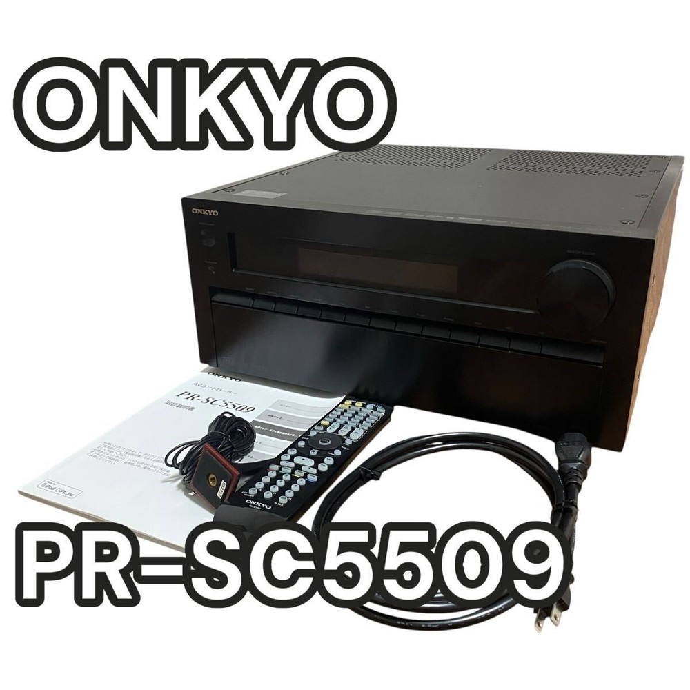 Onkyo Pr-sc5509 Av Amplifier With Remote
