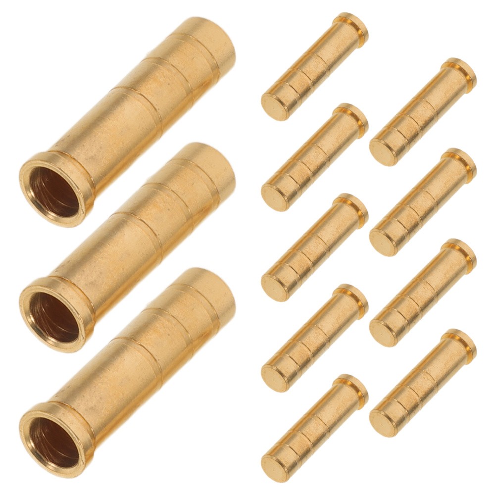12 Pcs Arrow Connection Seat Points Insert Inserts Archery Brass